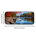 thumbnail image 5 of ONETECH Impressionist Painting Outside Entry Yard Floor Patio Kitchen Floor Mat Dog Doormat 19.68*47.24 in, 5 of 6