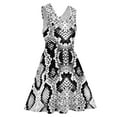 thumbnail image 4 of 2024 Clothing Design Woman Dress Skate Oversized Aesthetic Sleeveless Dresses Boho Scales Snake Dress Snakeskin Trend, 4 of 7