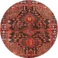 thumbnail image 1 of Ahgly Company Indoor Round Traditional Red Persian Area Rugs, 3' Round, 1 of 6