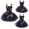 thumbnail image 3 of Zecgelong Girls Mesh Party Dress Role Play Performance Outfit for Toddler Kids Red Size 3M-12Y, 3 of 7