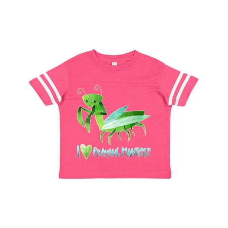 

Inktastic I Love Praying Mantises Gift Toddler Boy or Toddler Girl T-Shirt