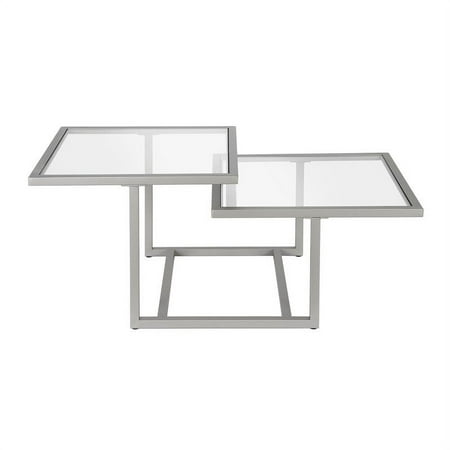 Camden&Wells - Amalie Two-Tier Coffee Table - Nickel