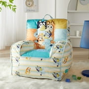 Bluey Square Beanbag Chair Blue, 18 inches