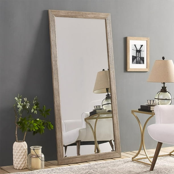 Rustic Floor Mirror Rustic Full Length Mirror Framed Full Length Mirror