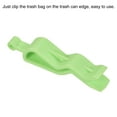 thumbnail image 4 of Uxcell Garbage Bin Clip, Kitchen Trash Can Bag Clips Waste Bin Clamp Green 6 Pack, 4 of 5