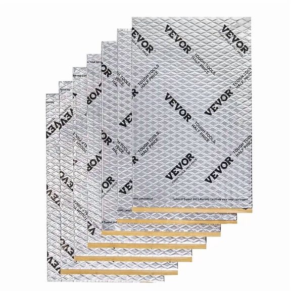 80 Mil 36 Sqft Car Sound Deadening Mat Butyl Automotive Noise Insulation Vibration Dampening Material