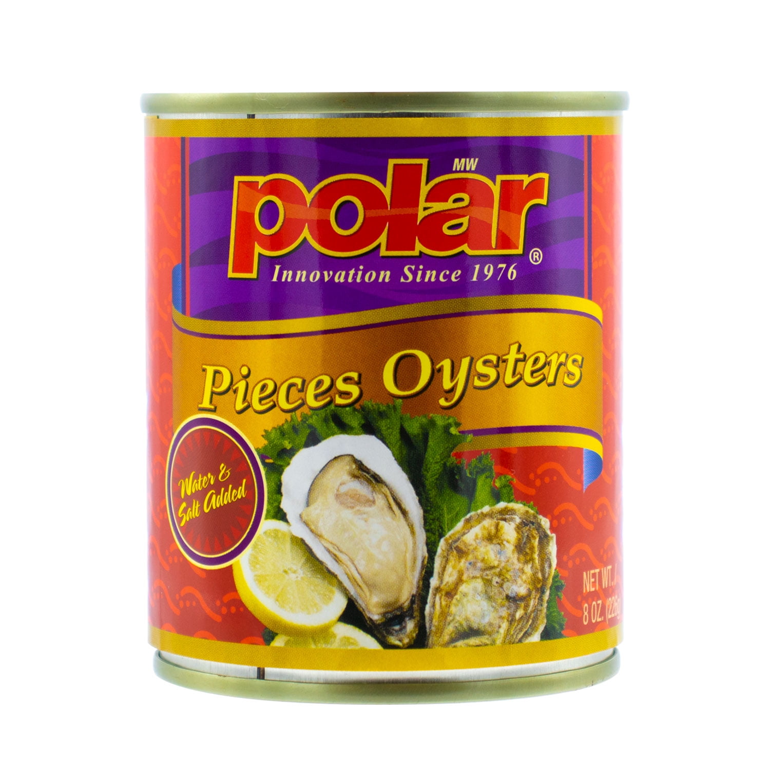 Polar Boiled Oysters 12/8oz