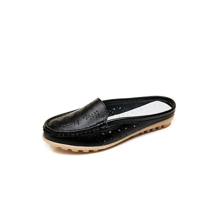 

Difumos Women Lightweight Slip On Summer Slippers Waterproof Indoor&Outdoor Cozy Hollow Out Cool Slide Sandals