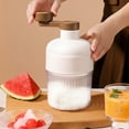 thumbnail image 2 of Shaved Ice Machine,Ice Crushers for Home Use,Snowcone Machines,Shaved Ice Maker,Small Home Hand Shaved Ice Machine, Summer Smoothie Machine for Shaved Ice, Milkshake Drink Making, White, 2 of 4