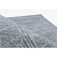 thumbnail image 5 of Momeni Mallorca Hand Hooked Wool Geometric Denim Area Rug 2' X 8' Runner, 5 of 10