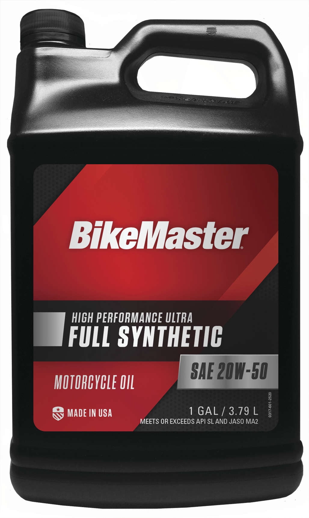 Bikemaster High Performance Full Synthetic Motorcycle Oil 20W50 1