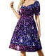 thumbnail image 2 of Mind Forest - Vestido de manga corta V2 vestidos de noche para mujer vestidos sueltos elegantes para mujer vestido de noche para mujer 2025 Vestido, 2 of 7