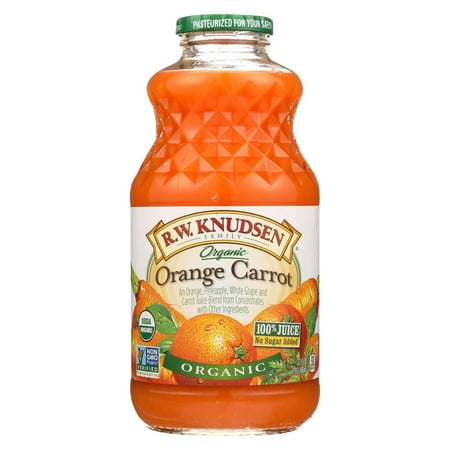 R.w. Knudsen Organic Juice - Orange Carrot - Pack of 6 - 32 Fl (Best Way To Make Carrot Juice)