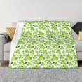 thumbnail image 1 of Balery Cute Frogs Manta de Franela con Dibujo, Lujo Ultra Suave y Cálido, Antipelusa y Resistente a las Arrugas para Cama, Sofá, Camping -60"x50", 1 of 6