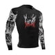 thumbnail image 1 of Camiseta de compresión con estampado 3D para hombre, camisa muscular de manga larga, ropa deportiva atlética, camisetas cortas, camiseta de entrenamiento de secado fresco, 1 of 5