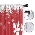 thumbnail image 4 of Blackout Kids Curtains,Red Christmas Reindeer Pattern Childrens Insulated Curtains Set Of 2,Bedroom Essentials,Toddler Room Decor 42"x84", 4 of 5