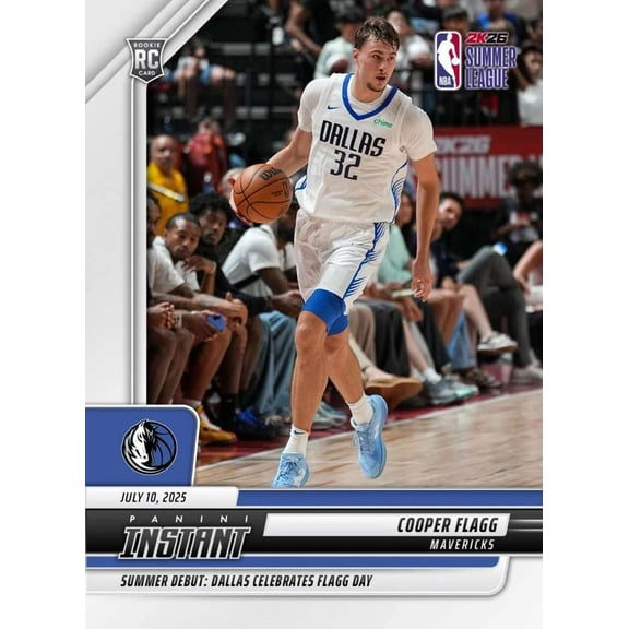 NBA 2025-26 Instant Draft Night Basketball  Cooper Flagg #10 [Rookie]