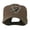 Brown, variant on Diving Man Logo Embroidered Cap - Red OSFM