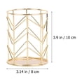 thumbnail image 5 of 2pcs Hollow Makeup Brush Storage Organizador de contenedores de pluma Sunder Sonder, 5 of 5