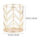thumbnail image 5 of 2pcs Hollow Makeup Brush Storage Organizador de contenedores de pluma Sunder Sonder, 5 of 5