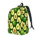 thumbnail image 1 of Disketp Avocado Mochila de Lona Estampada, Mochila Escolar de Viaje Ligera para Estudiantes y Portátil-Small, 1 of 4