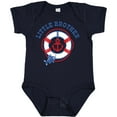 thumbnail image 3 of Inktastic Nautical Little Brother Boys Baby Bodysuit, 3 of 5