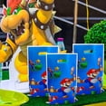 thumbnail image 3 of 10 piezas 16,5*25 cm Bolsa de regalo Supper Brother Bolsa de botín Suministros para fiesta de cumpleaños de niño Decoraciones de Mario Bros Recuerdos de fiesta para niños, 3 of 5