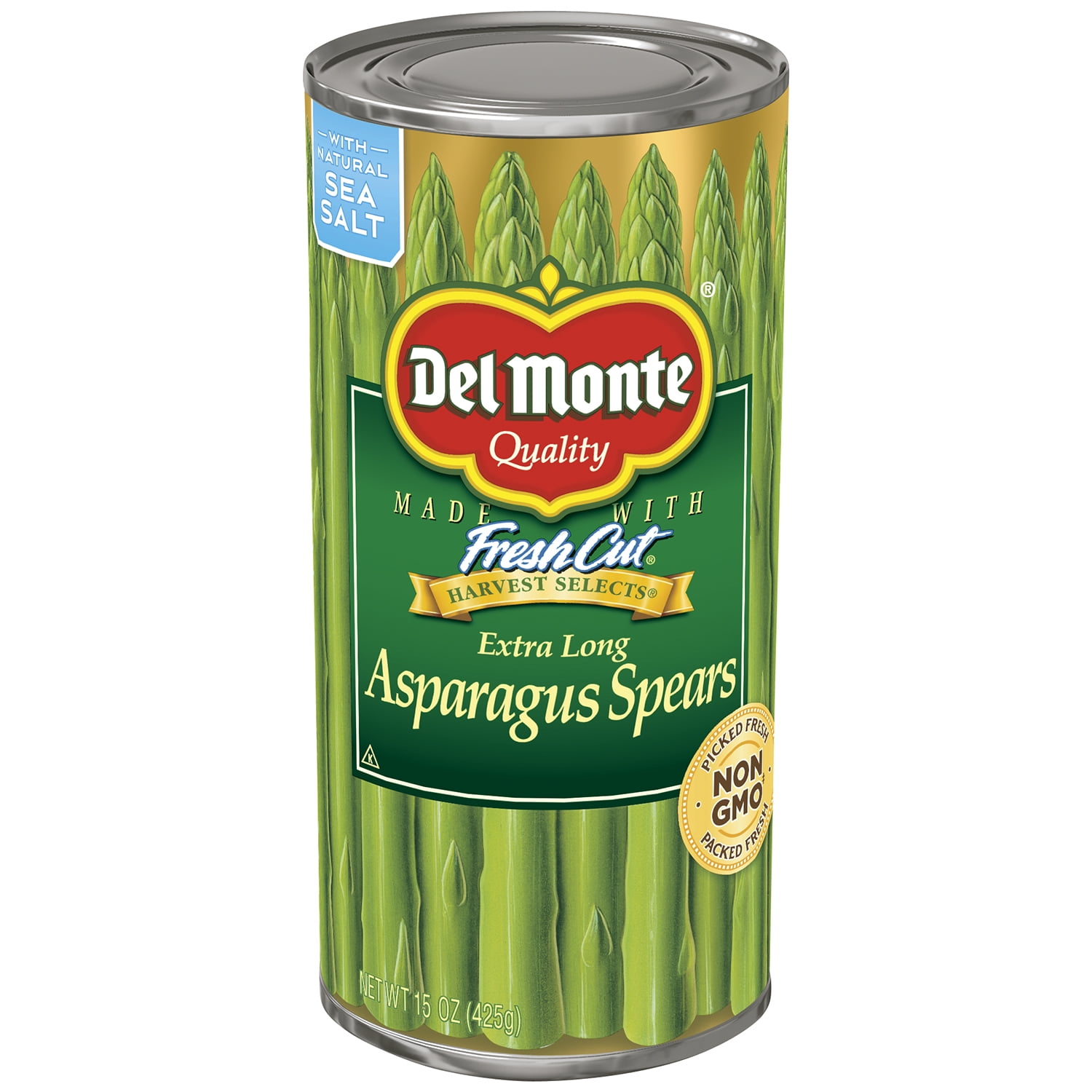 Del Monte Canned Asparagus Spears, 15 oz, Can