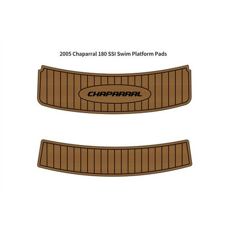 2005 Chaparral 180 SSI Swim Platform Step Boat EVA Foam Teak Deck Floor Pad Mat