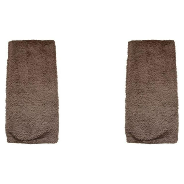 kurtrusly Plush Over Knee Socks Stay Warm In Style Cold Weather Gift Idea Winter Plush Over Knee Socks Fit brown 2Set