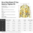 thumbnail image 6 of Goofa Garden Honeybee Gnomes Printed Women's UPF 50+ Sun Protection Hoodie Jacket Lightweight Long Sleeve Sun Shirt for Women with Pocket Hiking Outdoor-XX-Large, 6 of 9