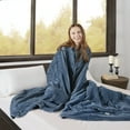 thumbnail image 3 of Beautyrest Elect Electric Blanket with Two 20 Heat Level Setting Controllers Full Sapphire, 3 of 13