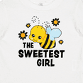 thumbnail image 4 of Inktastic The Sweetest Girl with Bee and Honey Combs Boys or Girls Baby T-Shirt, 4 of 5