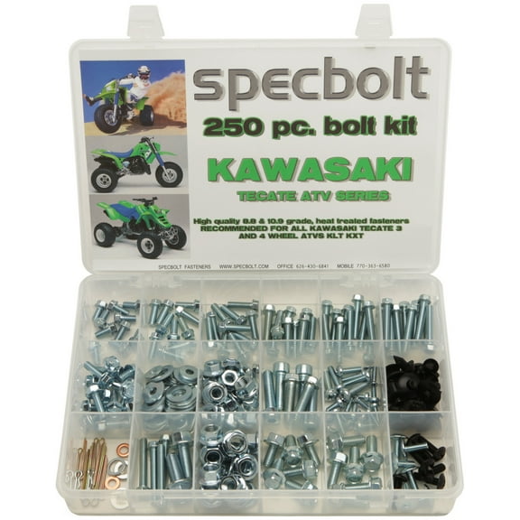 250 Piece Kawasaki Tecate 3 & 4 wheel ATVs