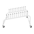 thumbnail image 6 of 10-Slot Picture Fame Adjustable Canvas Storage Display Rack Cart with Wheels, 6 of 14