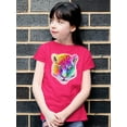 thumbnail image 2 of Leopard In Rainbow T-Shirt Juniors -Rose Khan Designs,  Medium, 2 of 4