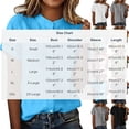 thumbnail image 3 of Ruimatai Womens Mandarin Collar Button Front Short Sleeve Blouse Casual Loose Fit Tops for Daily Wear Office Vacation, 3 of 8