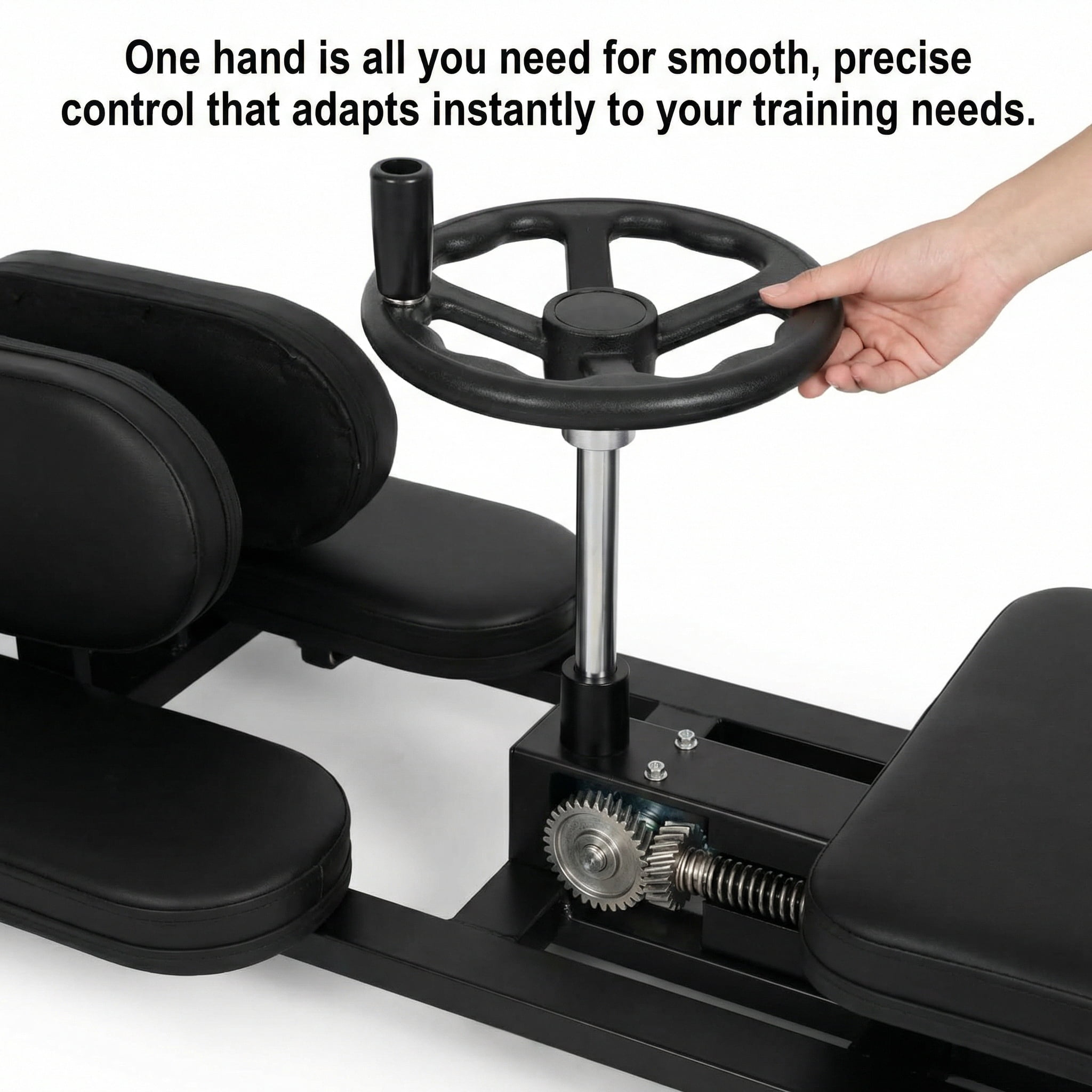Puches Flexibility Trainer Leg Stretching Machine, 330LBS Stable & Durable Gym Leg Equipment for Home Gym Indoor Exercise