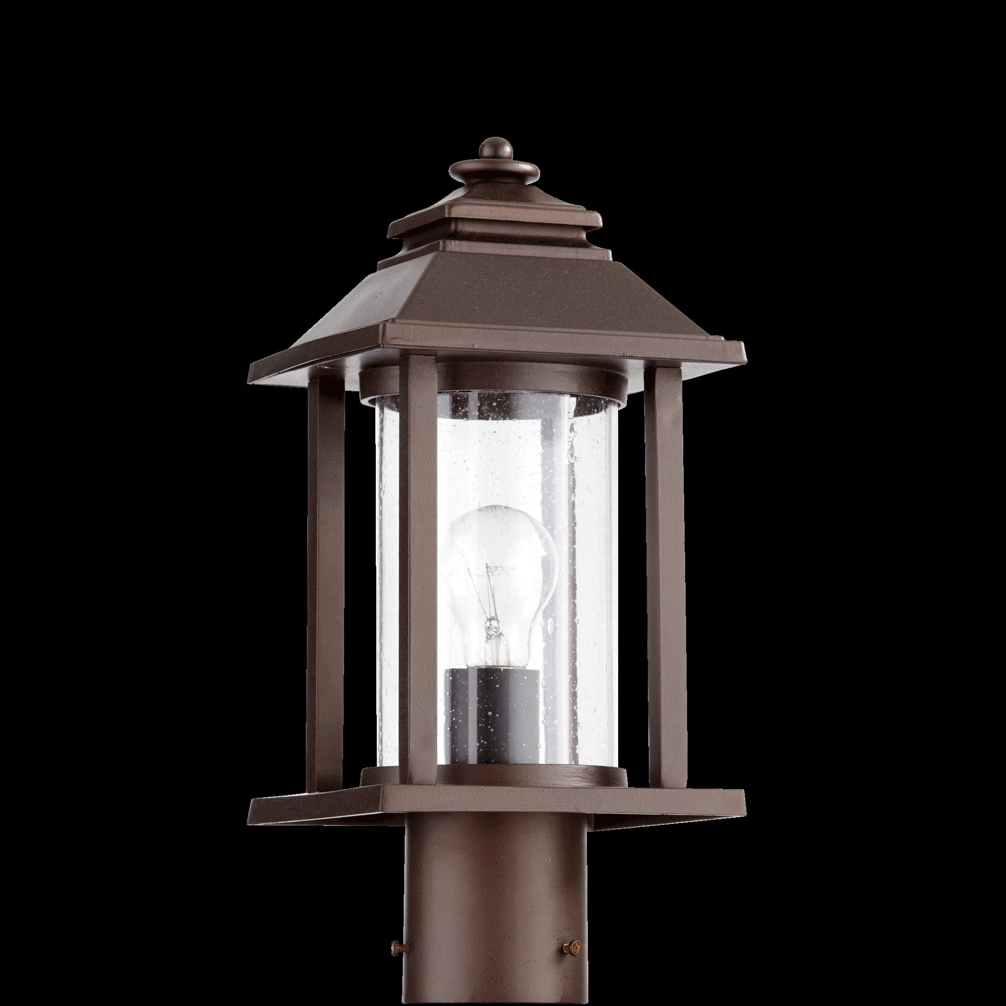 Quorum Lighting - One Light Post Mount - Post - Crusoe - 1 Light Outdoor Post