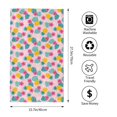 thumbnail image 2 of Balery Pineapple And Leaves Toalla de Microfibra Premium con Estampado – 27.5x16 pulgadas, Alta Absorción, Suave y Aterciopelada, Secado Rápido, 2 of 6