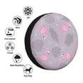 thumbnail image 4 of Balery Pink Flamingo Cubiertas para Neumáticos - Protector Resistente para Neumáticos de Camioneta, SUV, Remolque, Camper y RV-14 inch, 4 of 6