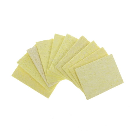 

10pcs Heatstable Soldering Iron Cleaning Sponge High Temperature Resistant Welding Accessories