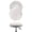White, variant on Bar Stool Cover, Circular Elastic Chair Seat Protector for Pub Counter and Dining Furniture Cushion for Home and Bistro Decorating with Breathable Fabric Material Beige