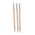 thumbnail image 4 of Orange Wood Cuticle Pusher Manicure Pedicure Art Tool Set with 100 Disposable Sticks for Nail Care, 4 of 4