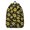 Sunflower and Geometric, variant on Sunflower and Geometric Black Pattern Backpack for School, Cute School Bag with Adjustable Shoulder Straps and Padded Back, 15.7"x11.8"x5.5"