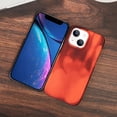 thumbnail image 2 of Thermal Sensor Case Compatible with iPhone 14 Case Color Changing Slim Ultra Thin Shockproof Cover Fluorescent Thermal Heat Induction Noctilucent Matte Case for Women and Men, Red, 2 of 7