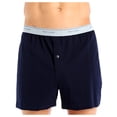 thumbnail image 2 of Fruit of the Loom Men`s 3-Pack Solid Knit Boxers , 2XL, Assorted, 2 of 6