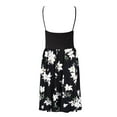 thumbnail image 7 of Women's Sleeveless Spaghetti Straps Summer Midi Cami Dress Casual Beach Dresses Floral Party Backless Sundress, 7 of 7