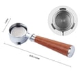 thumbnail image 3 of 51MM Coffee Portafilter Filter For Delonghi Dedica EC680/685 ECP33.21 ECP35.31, 3 of 10