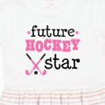 thumbnail image 4 of Inktastic Future Field Hockey Star Girls Toddler Dress, 4 of 5
